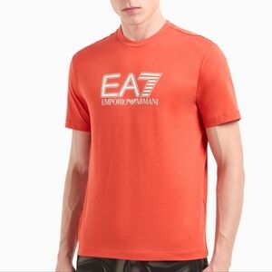 Emporio Armani Men's Red T-Shirt